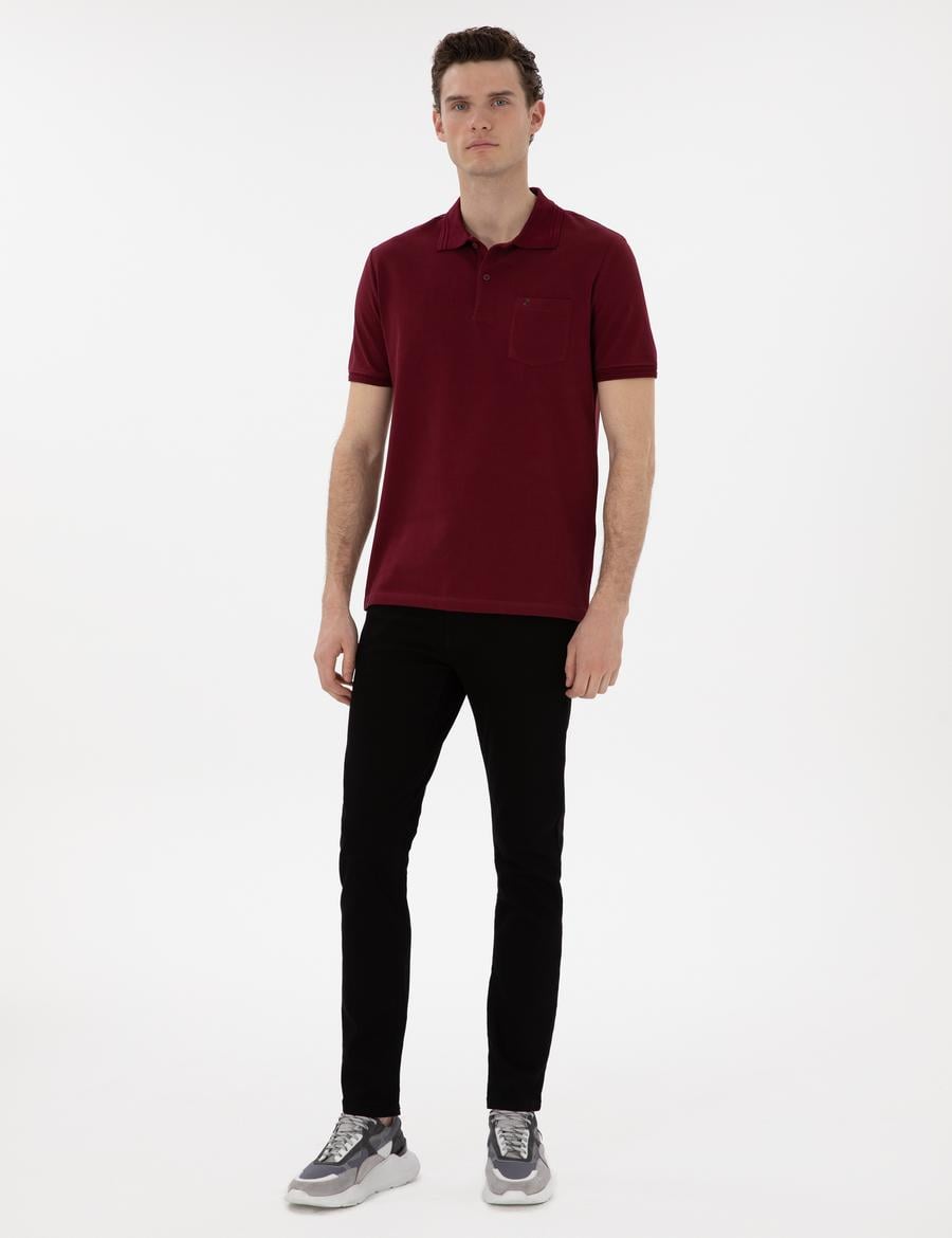 Siyah Slim Fit Jean Pantolon