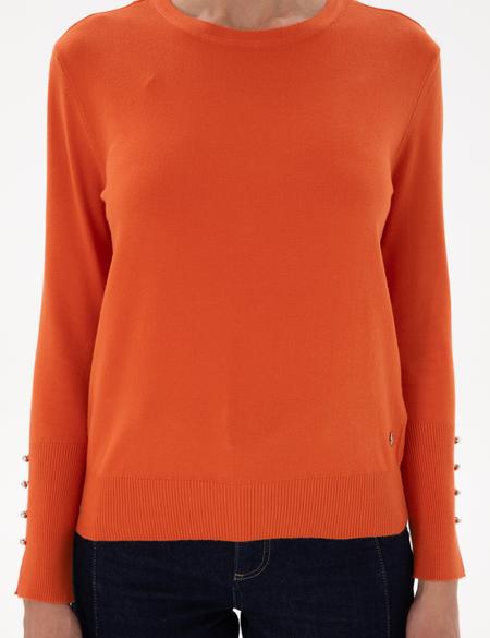 Kiremit Slim Fit Basic Kazak - 50290566045