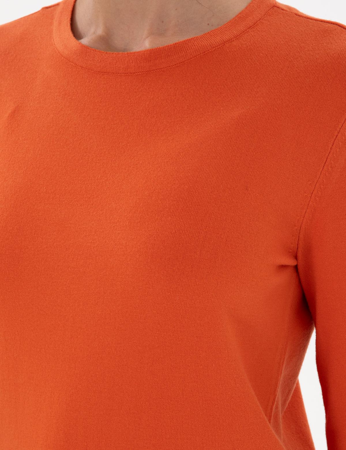 Kiremit Slim Fit Basic Kazak - 50290566045