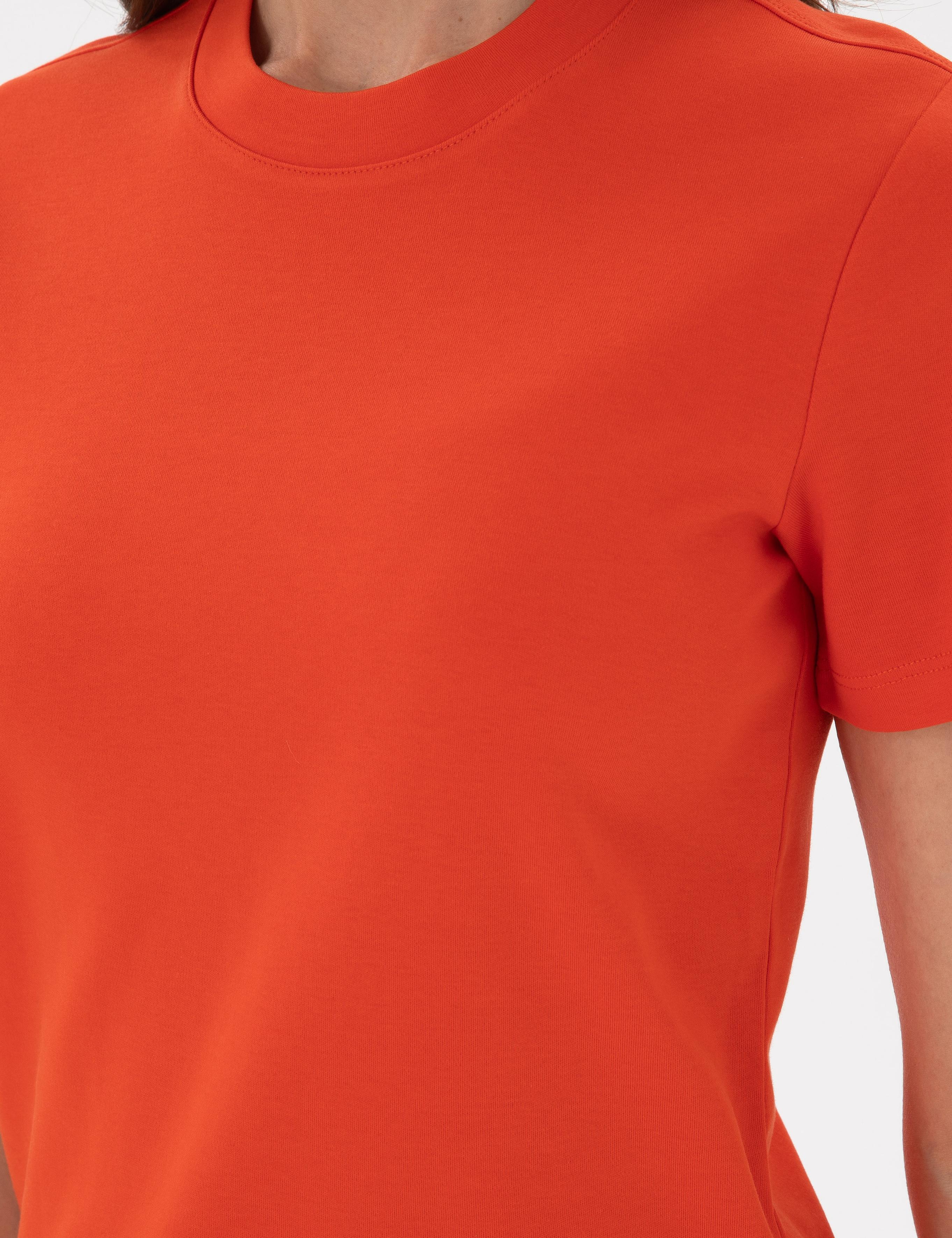 Kırmızı Bisiklet Yaka Basic Tişört