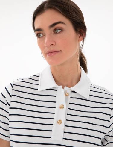 Lacivert Regular Fit Polo Yaka Tişört