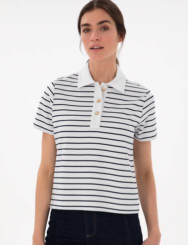 Lacivert Regular Fit Polo Yaka Tişört