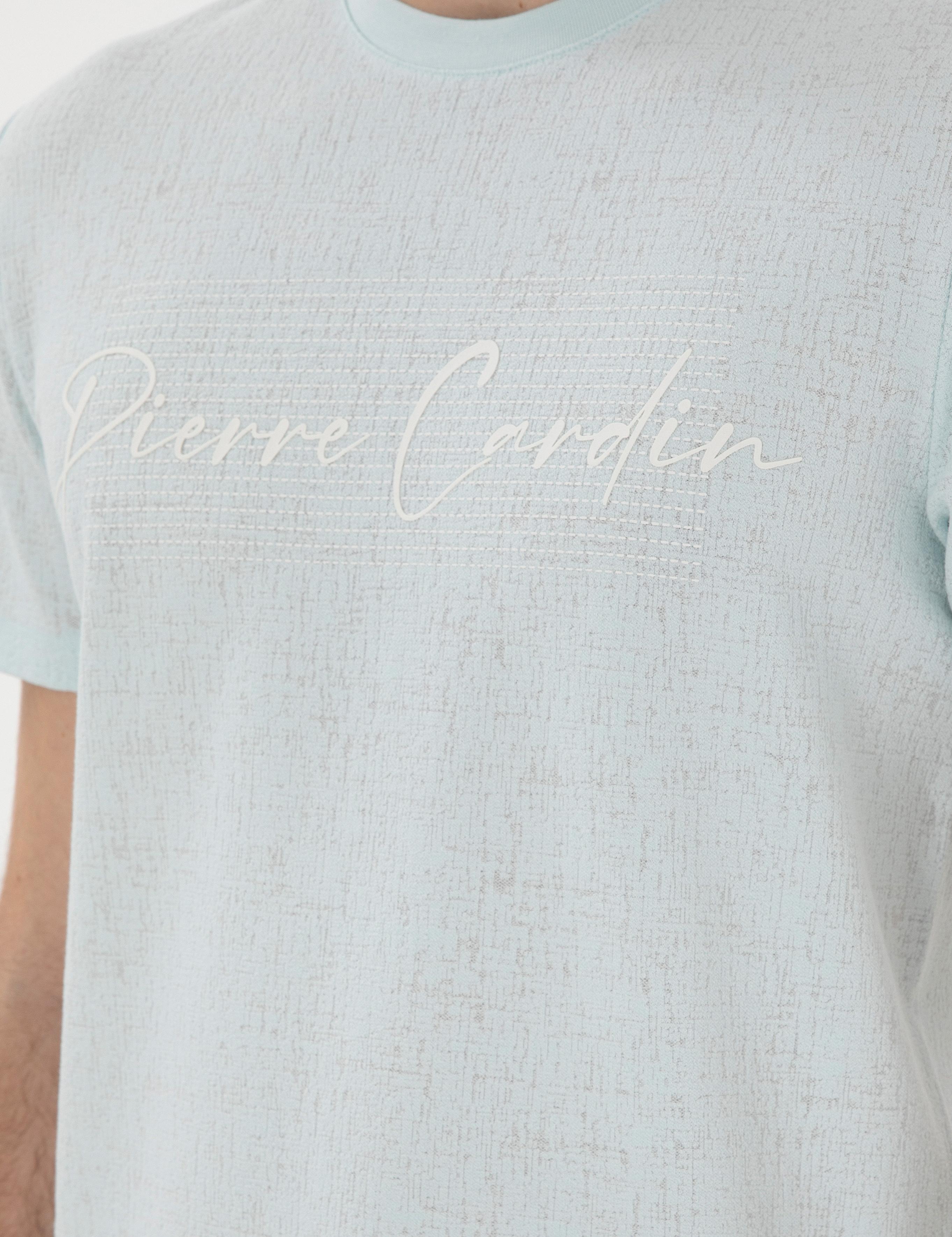 Su Yeşili Slim Fit Tişört