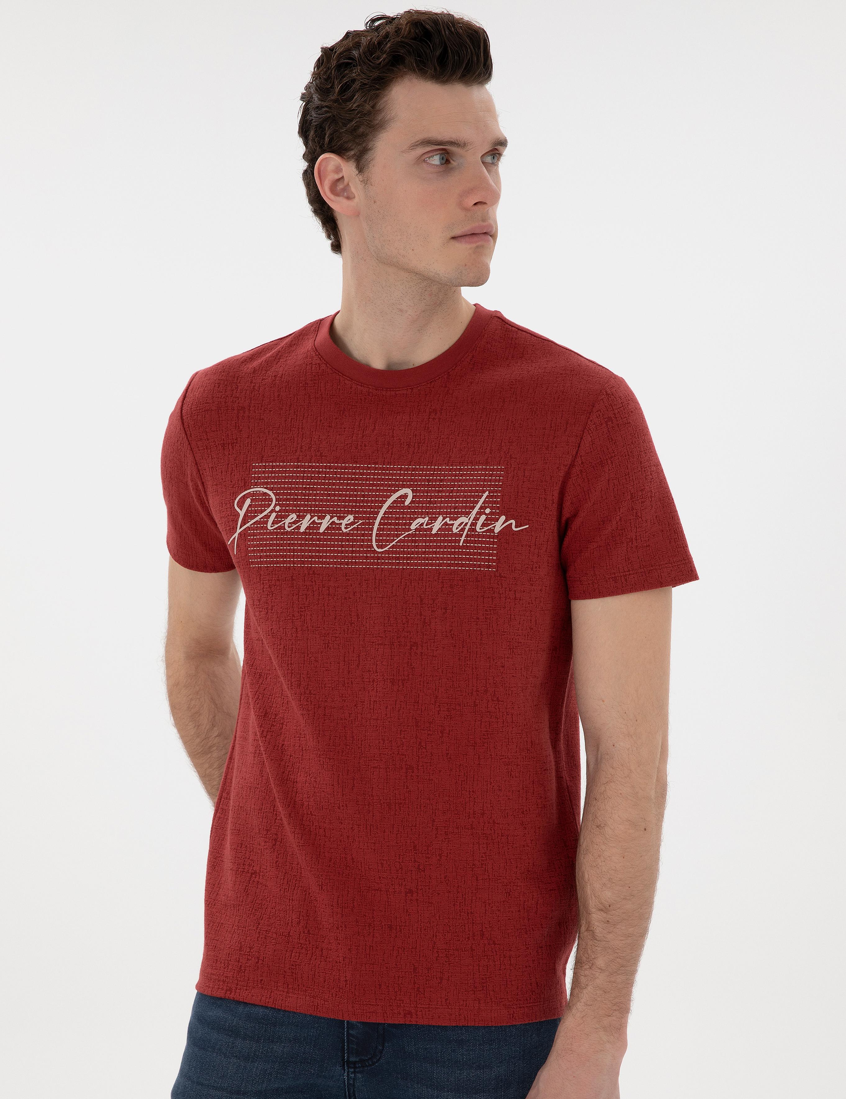 Nar Çiçeği Slim Fit Tişört