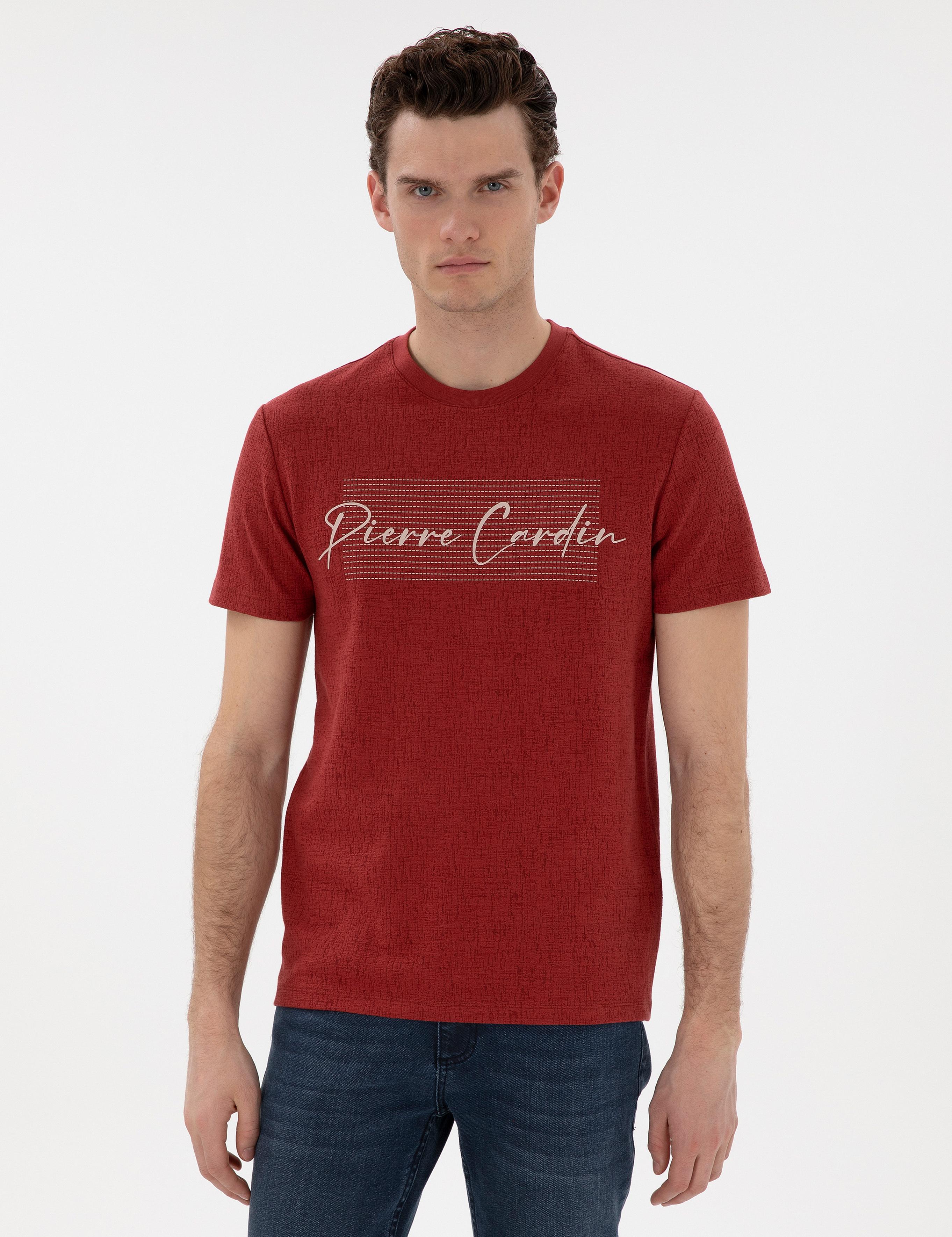 Nar Çiçeği Slim Fit Tişört