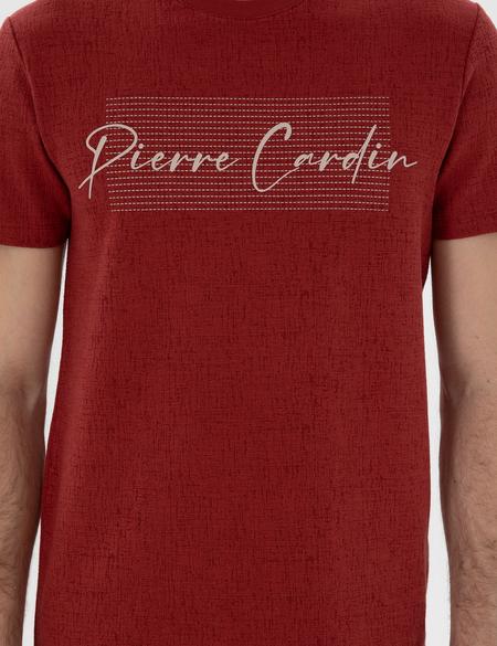 Nar Çiçeği Slim Fit Tişört - 50302567199