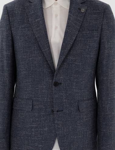 Lacivert Slim Fit Ceket