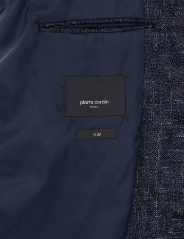Lacivert Slim Fit Ceket