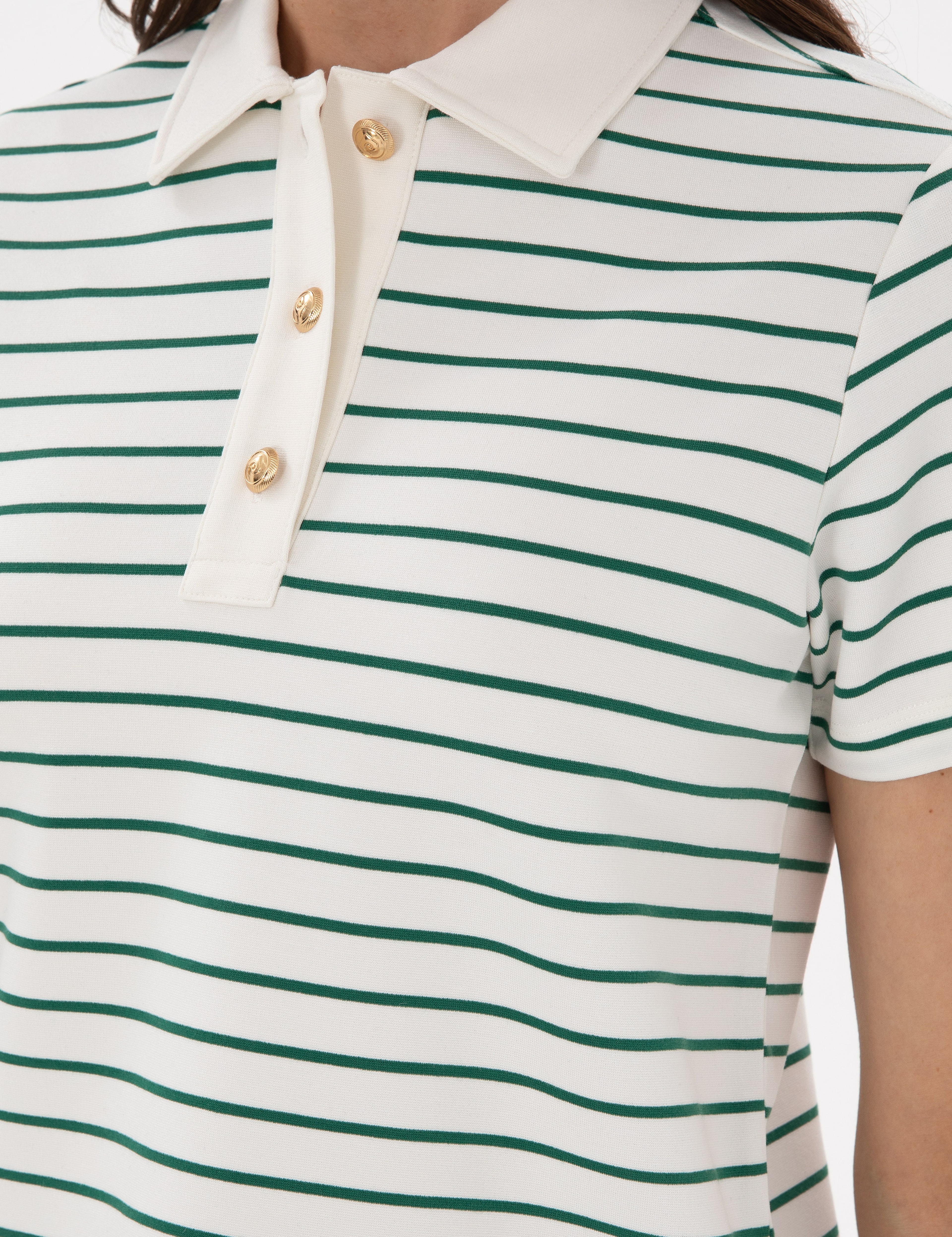 Yeşil Regular Fit Tişört - Image 7
