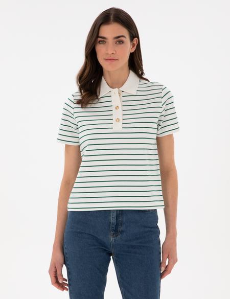 Yeşil Regular Fit Tişört - 50306322027