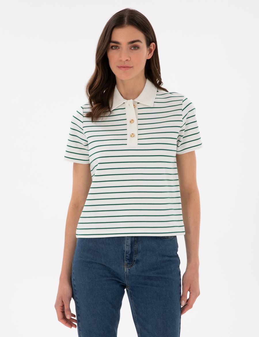 Yeşil Regular Fit Tişört