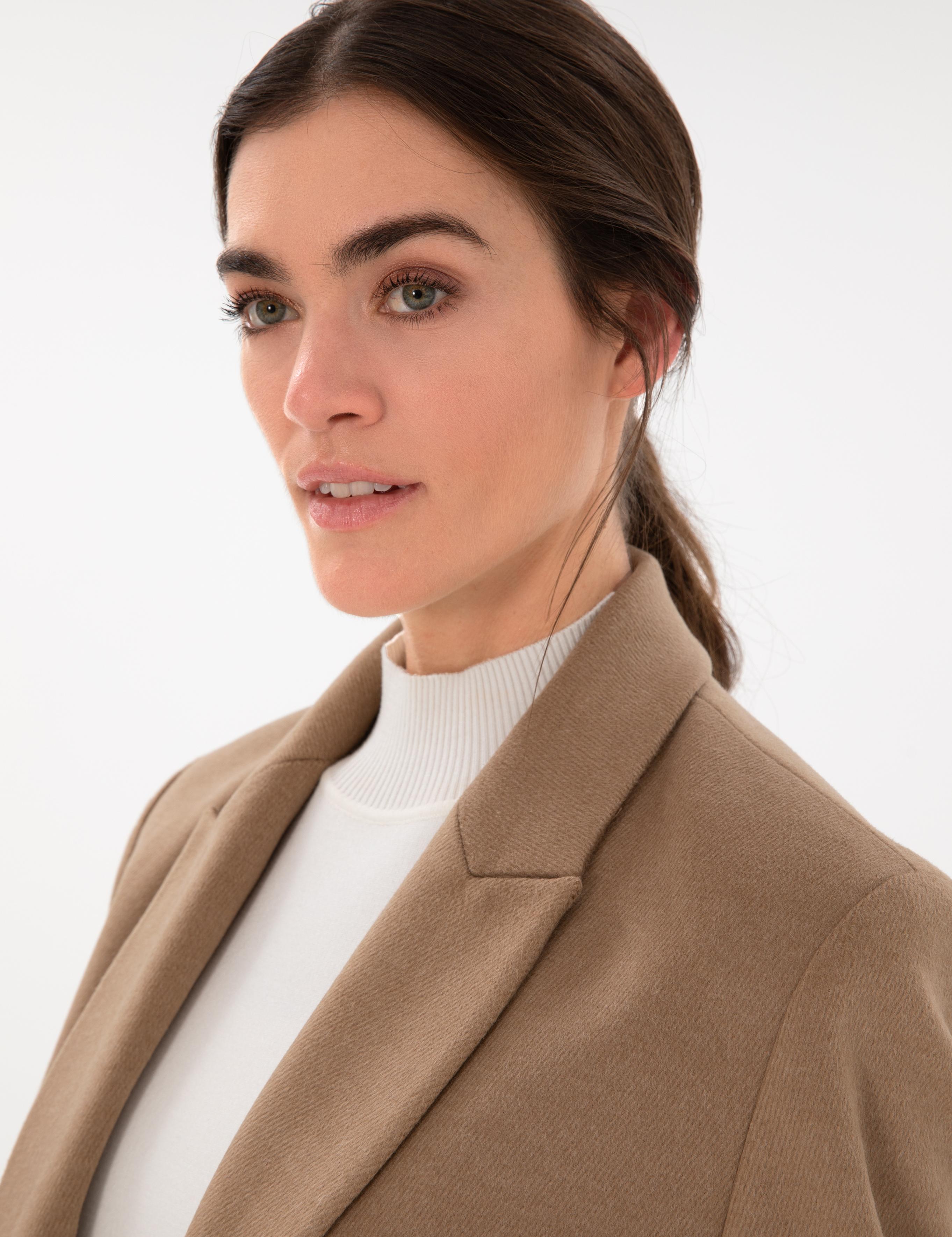 Camel Regular Fit Ceket