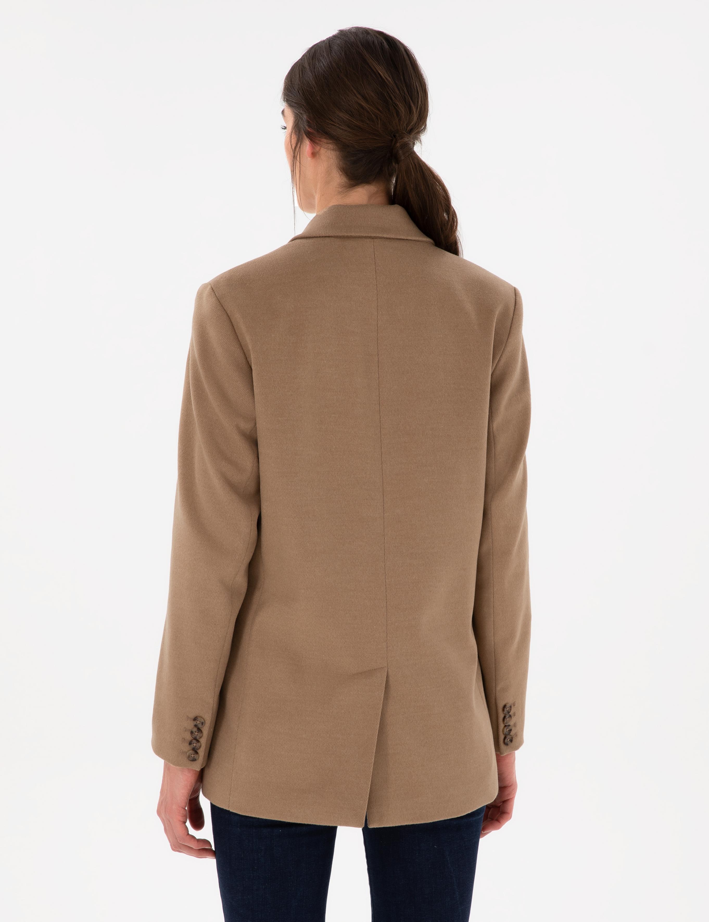 Camel Regular Fit Ceket