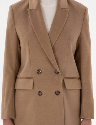 Camel Regular Fit Ceket