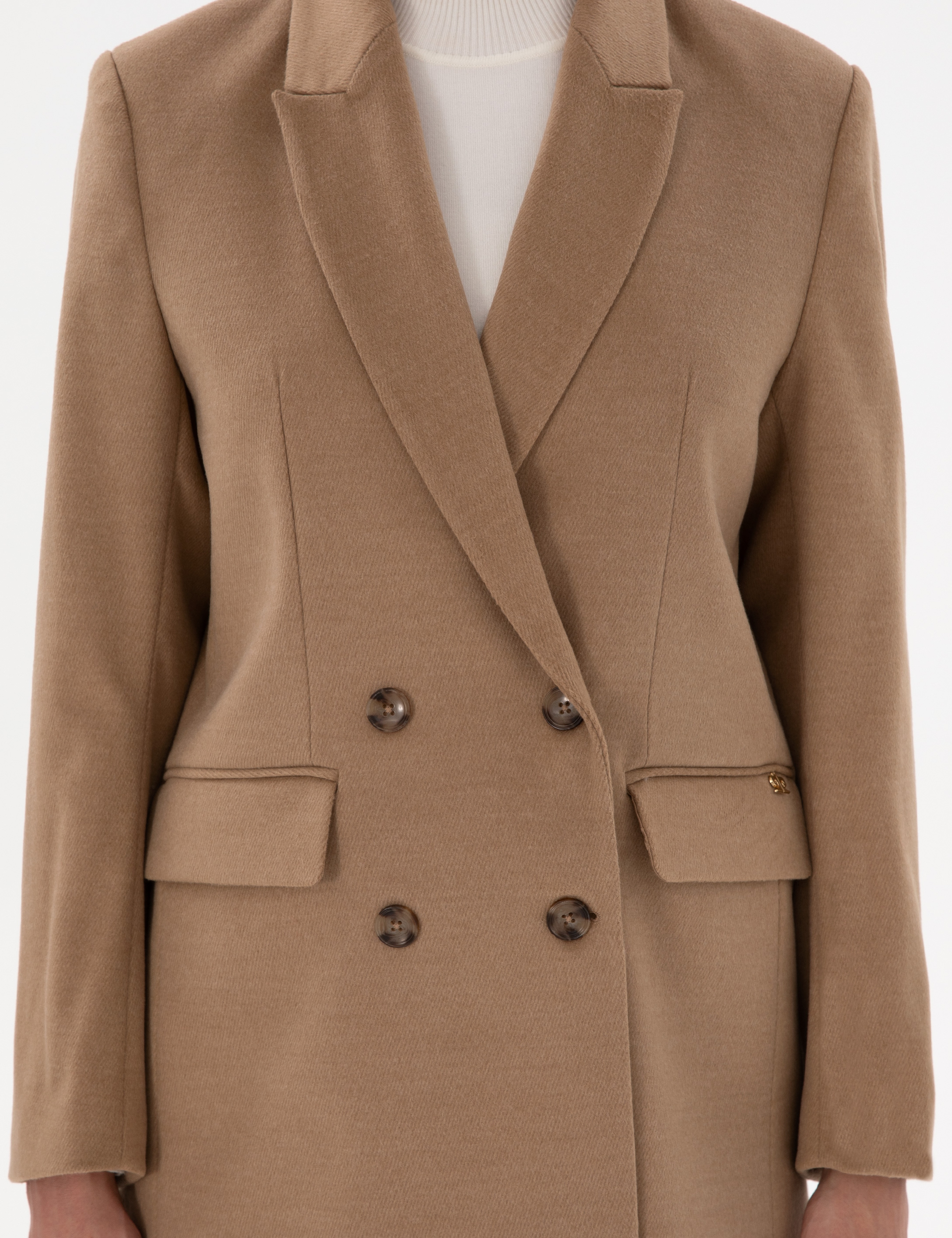 Camel Regular Fit Ceket