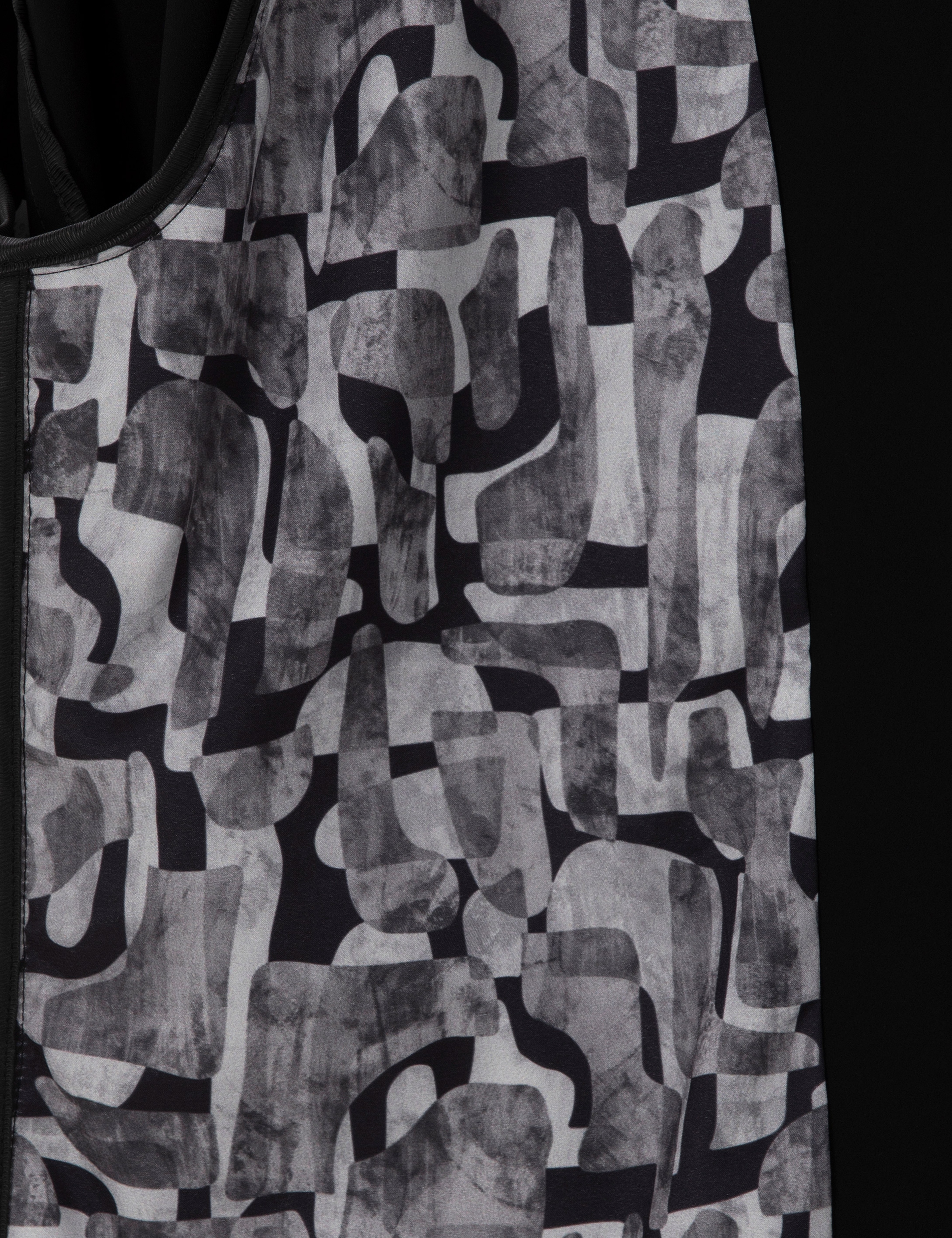 Siyah Regular Fit Fermuarlı Ceket - Image 6