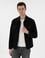 Siyah Regular Fit Fermuarlı Ceket