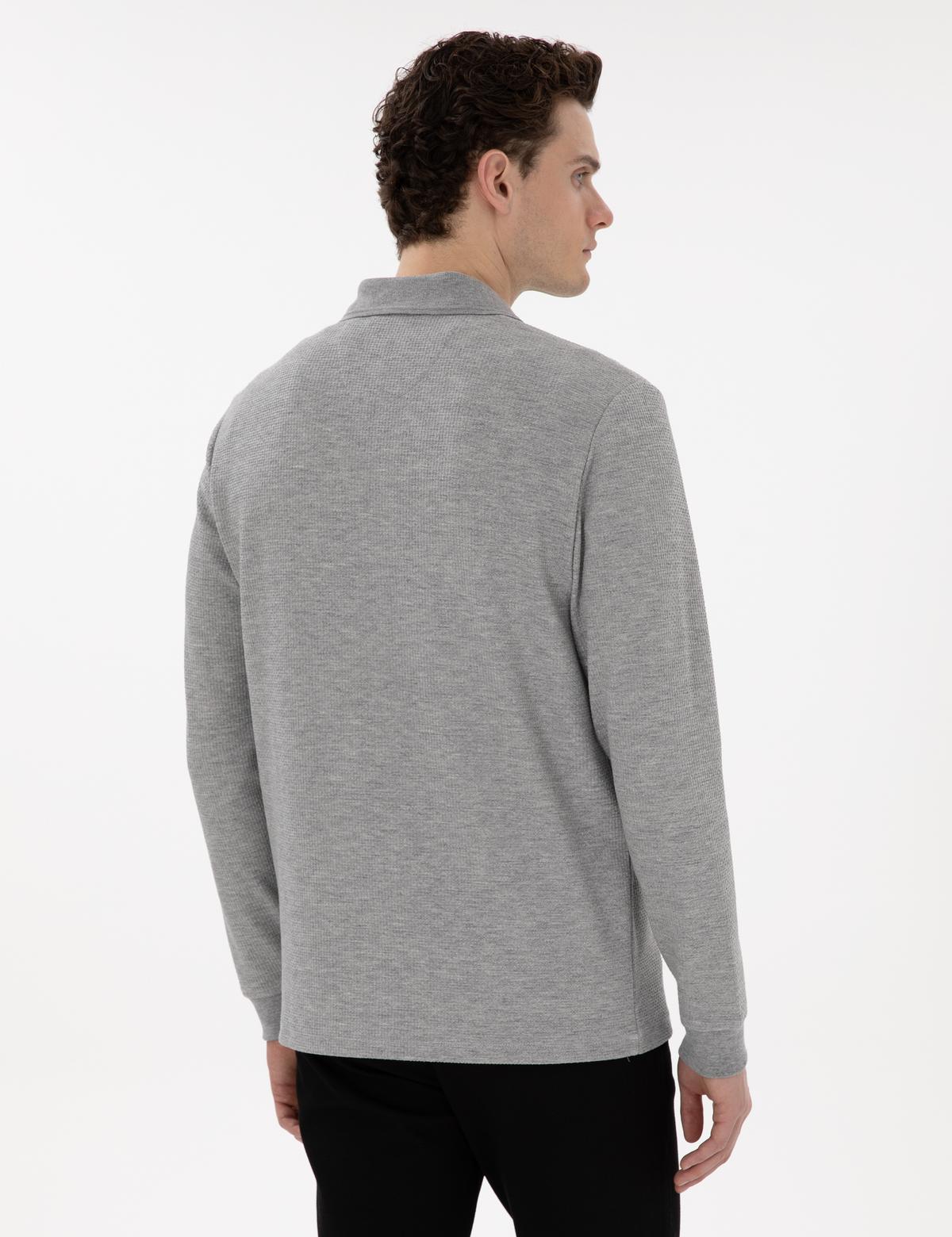 Gri Regular Fit Sweatshirt - 50293236067