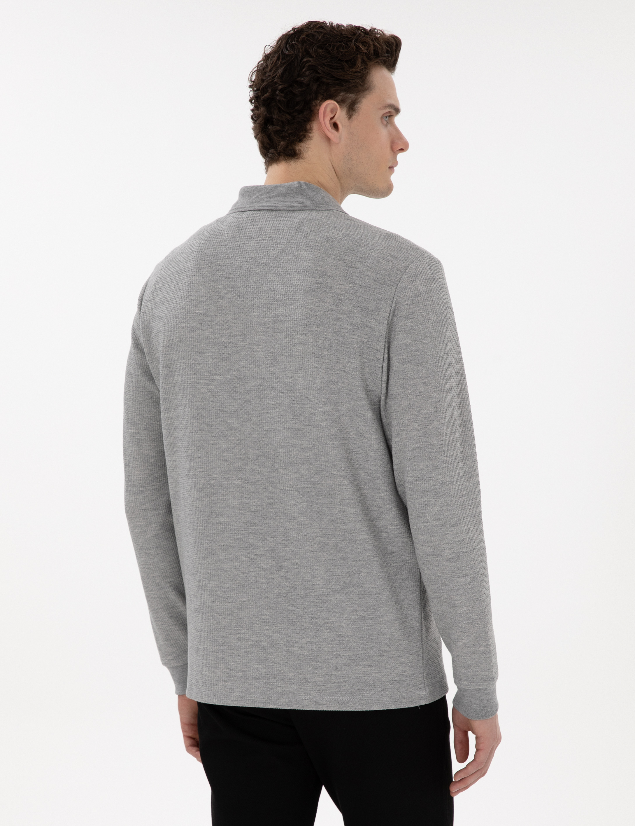 Gri Regular Fit Sweatshirt - Image 5