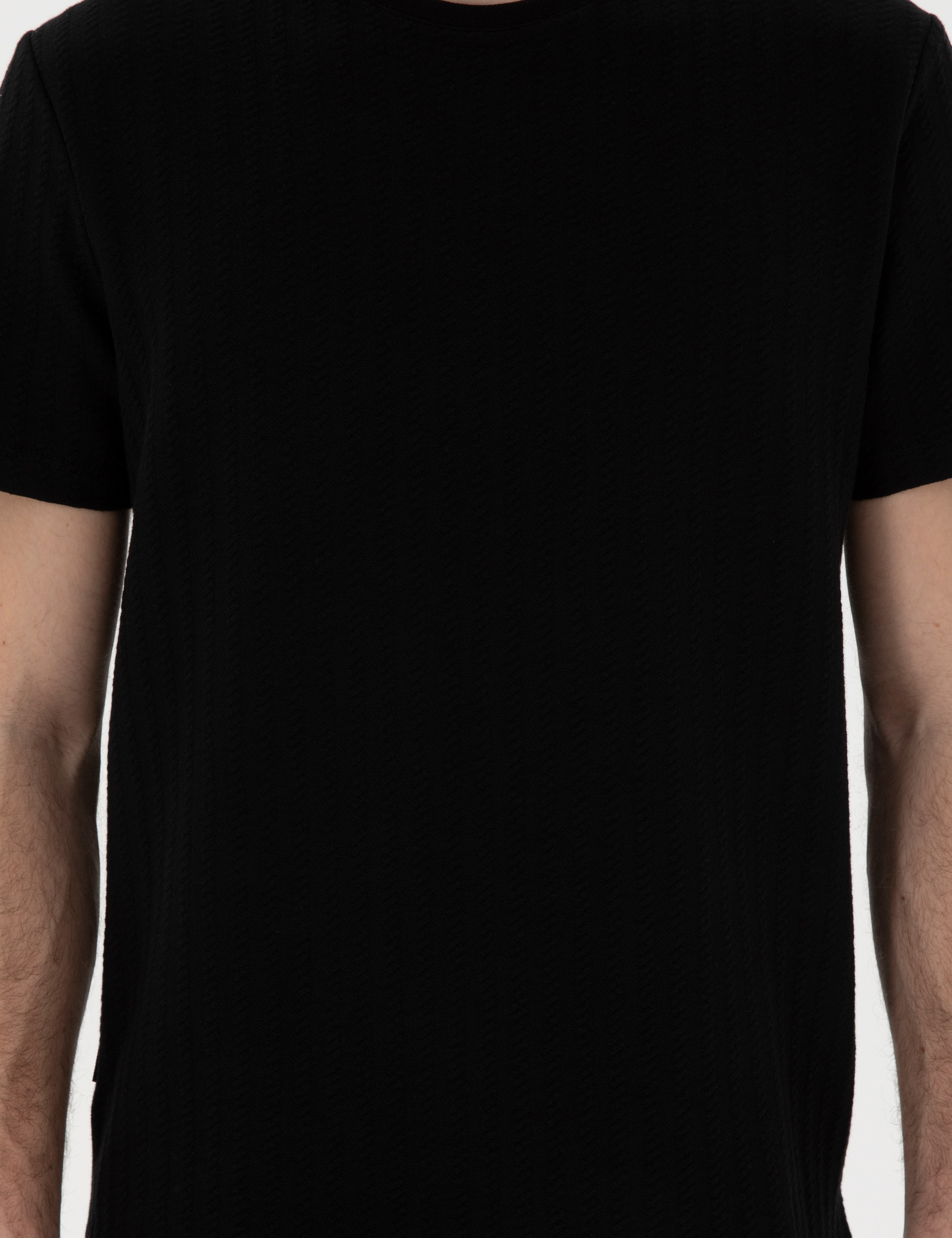 Siyah Regular Fit Tişört