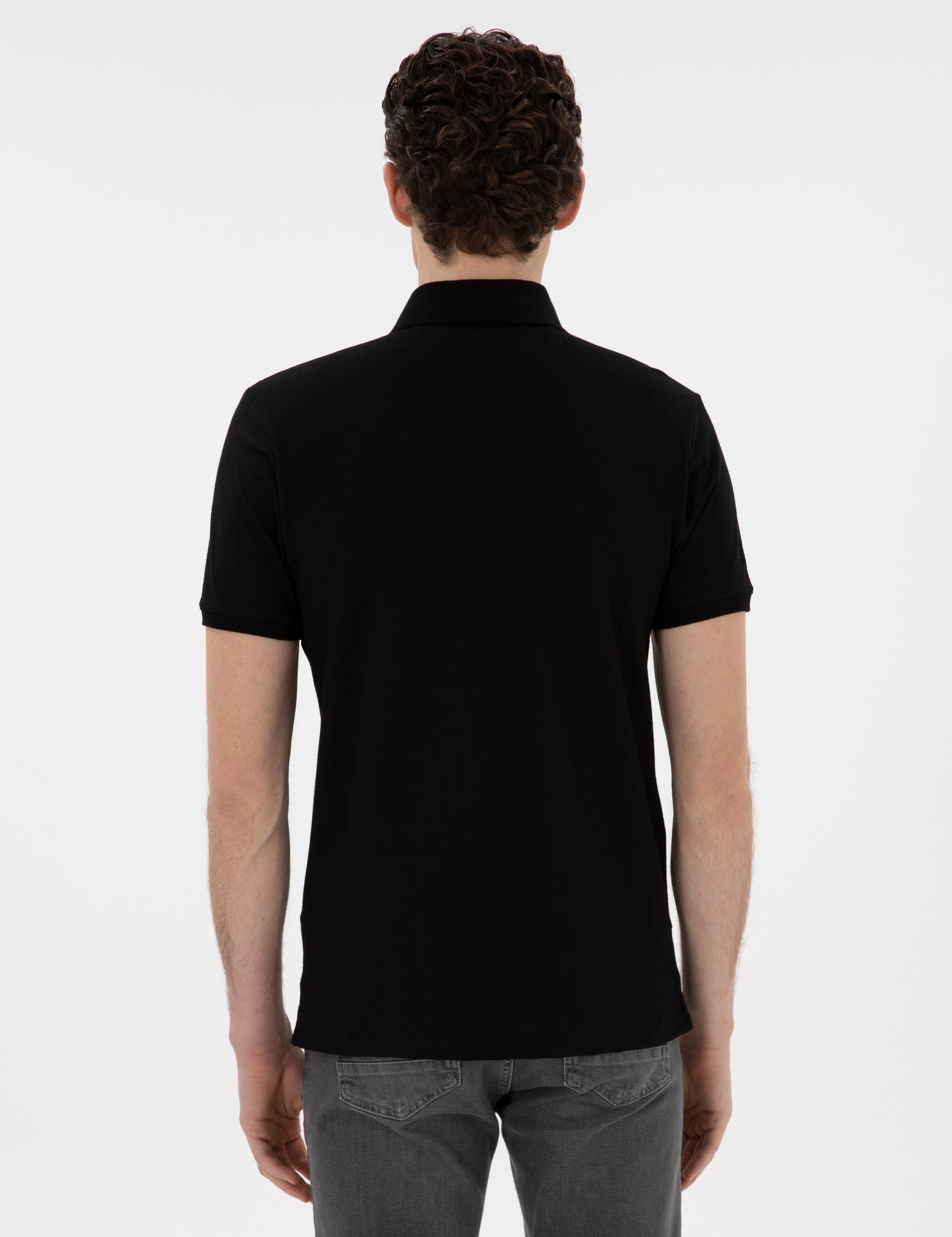 Siyah Slim Fit Tişört