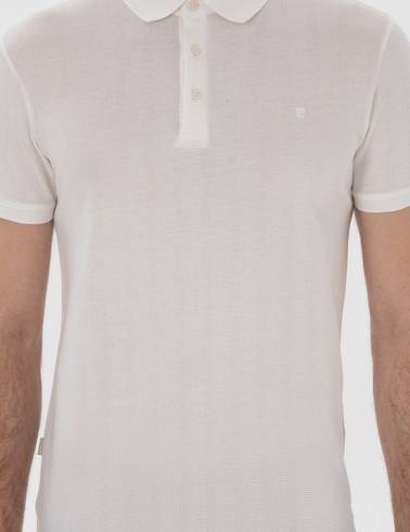 Beyaz Slim Fit Tişört