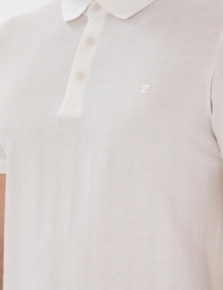 Beyaz Slim Fit Tişört