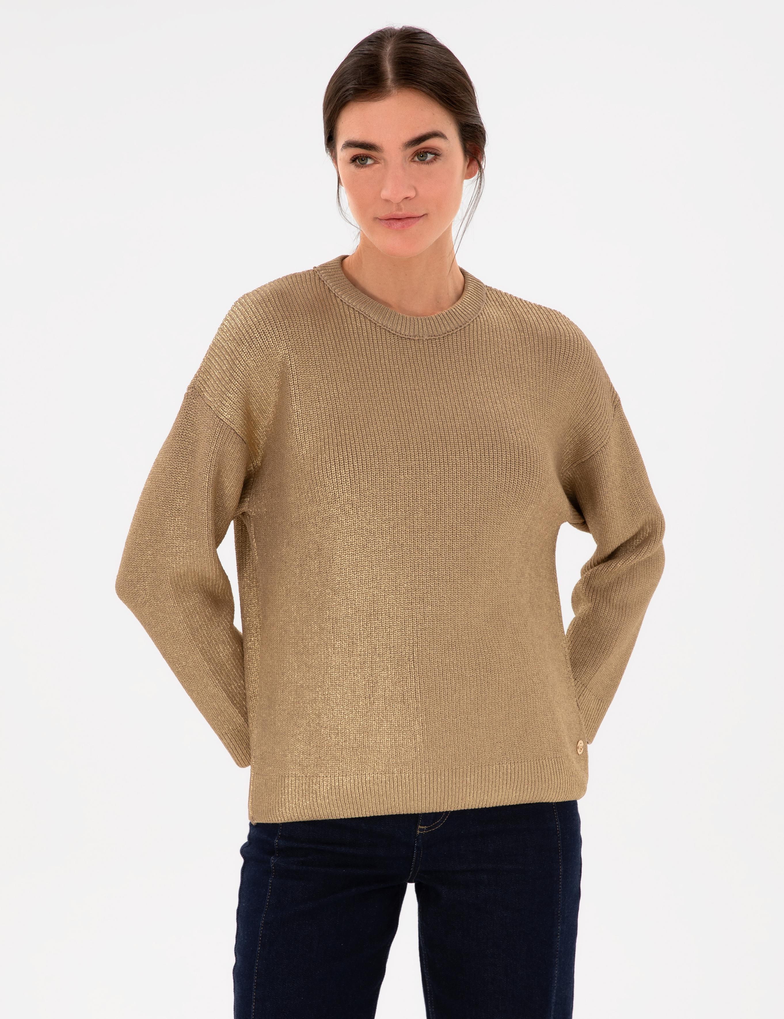 Bej Comfort Fit Kazak