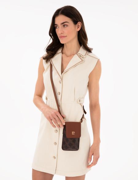 Kahverengi Telefon çantası - 50305560002