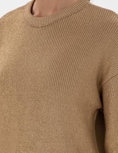Bej Comfort Fit Kazak