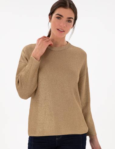 Bej Comfort Fit Kazak