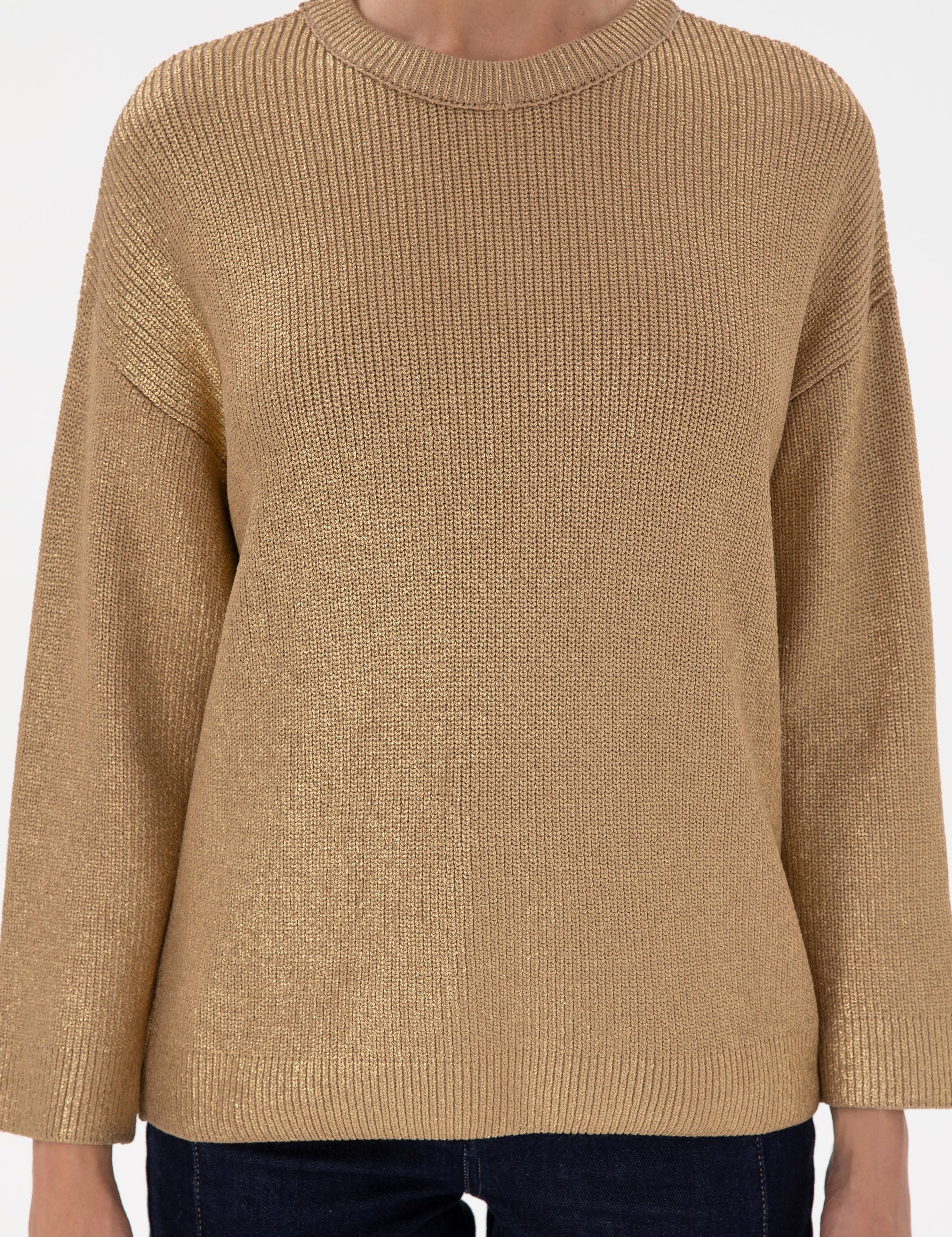 Bej Comfort Fit Kazak - Image 6