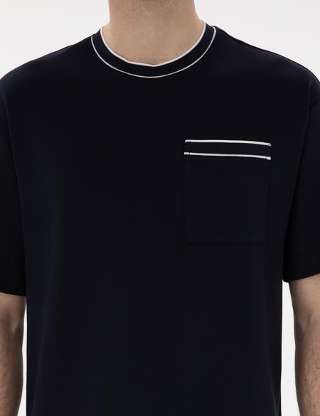 Lacivert Comfort Fit Tişört - 50306080014