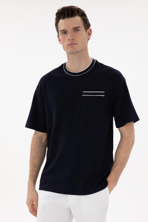 Lacivert Comfort Fit Tişört