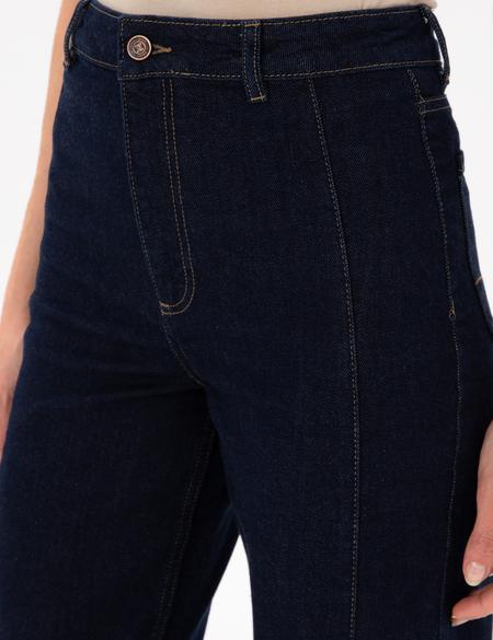 Koyu İndigo Balloon Jean Pantolon - 50301287010