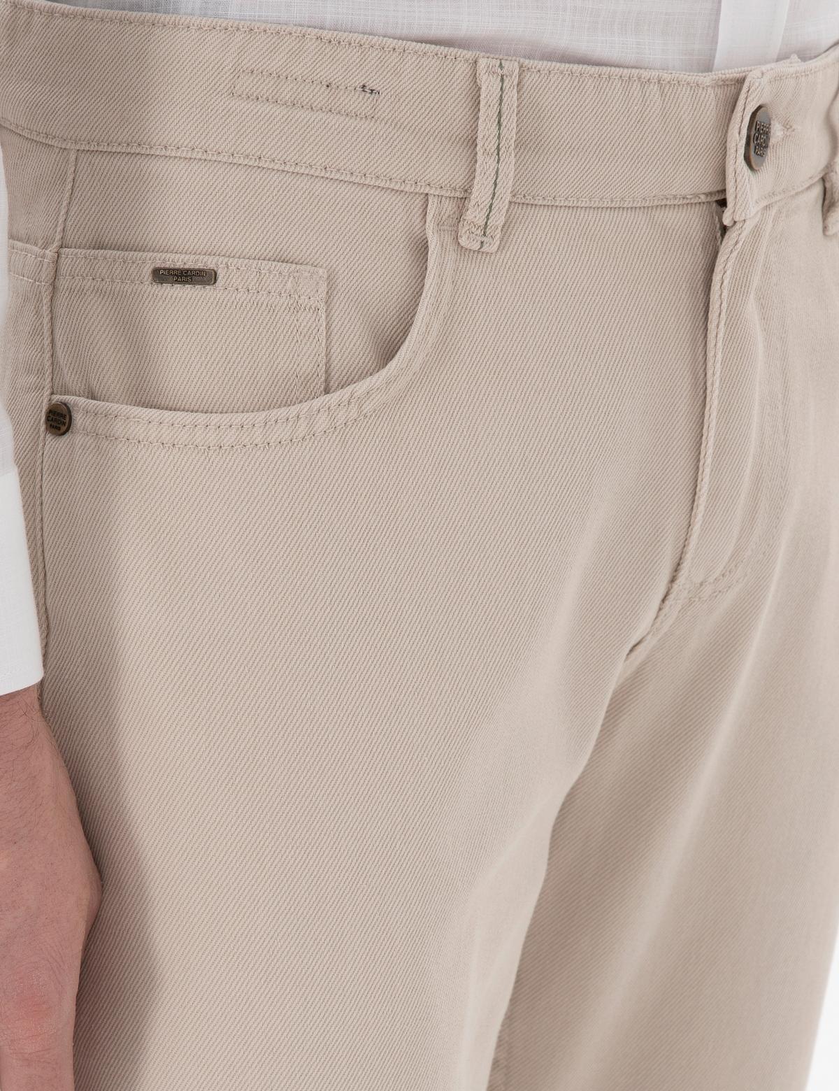 Bej Slim Fit Jean Pantolon - 50302674016