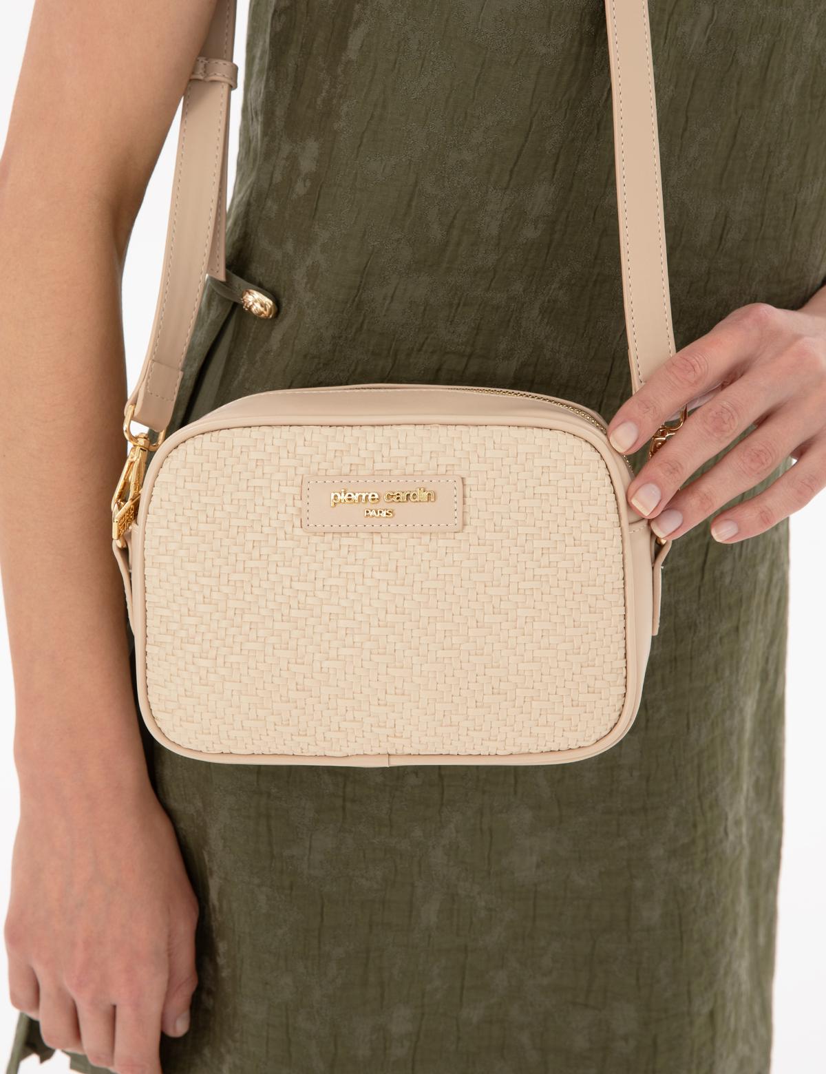 Ekru Çapraz Çanta - 50305503002