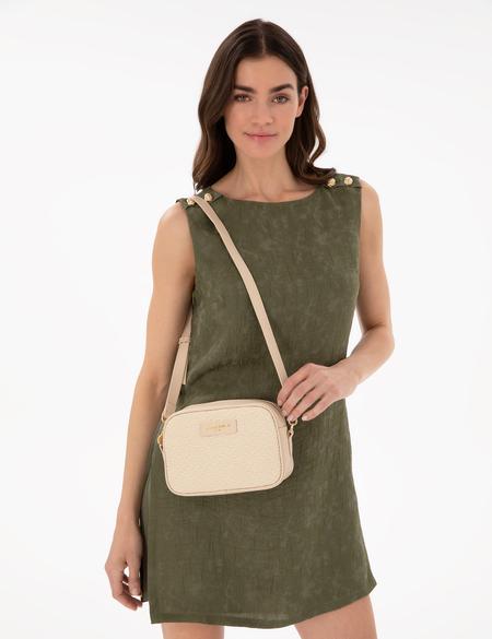 Ekru Çapraz Çanta - 50305503002