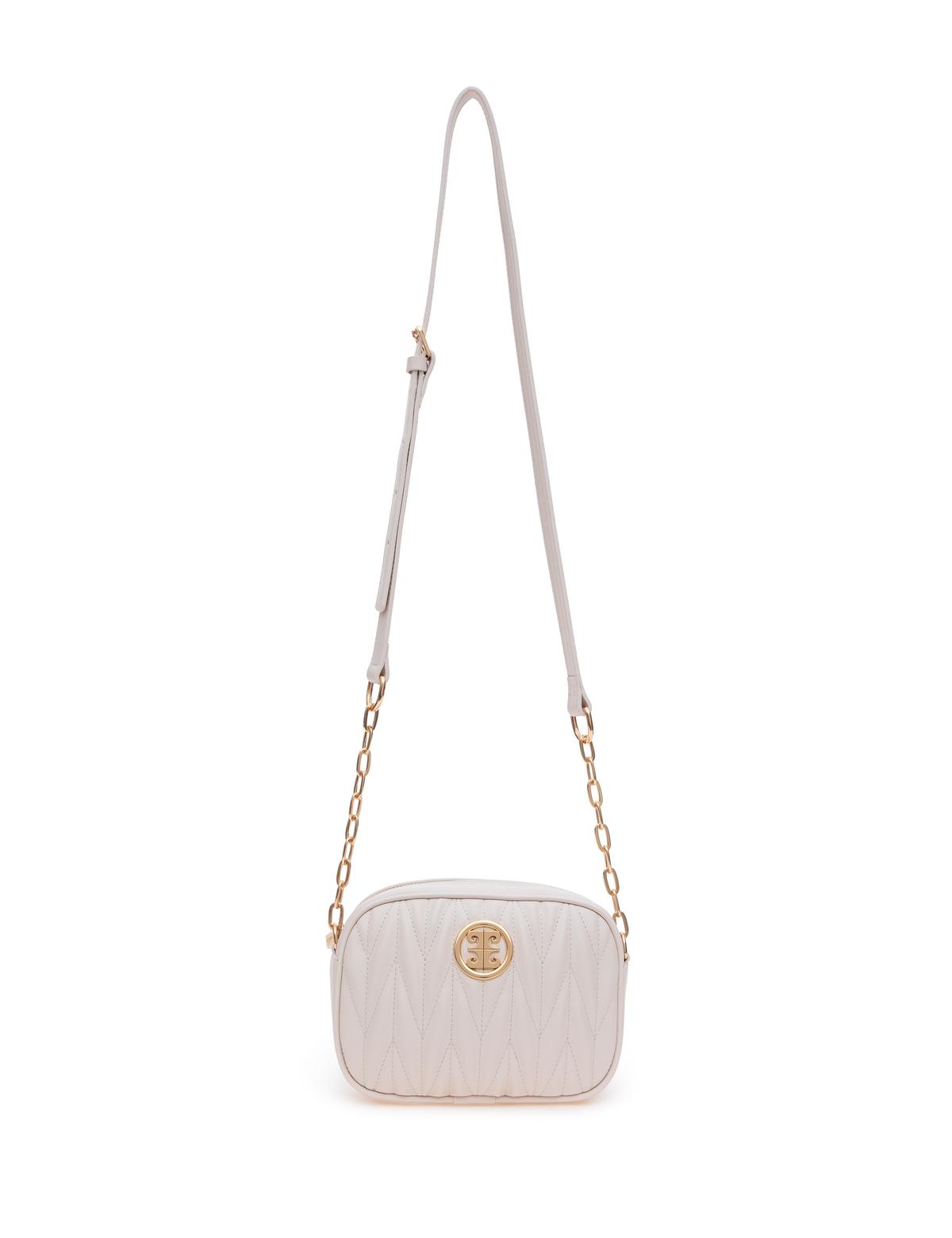 Ekru Çapraz Çanta - 50305537004