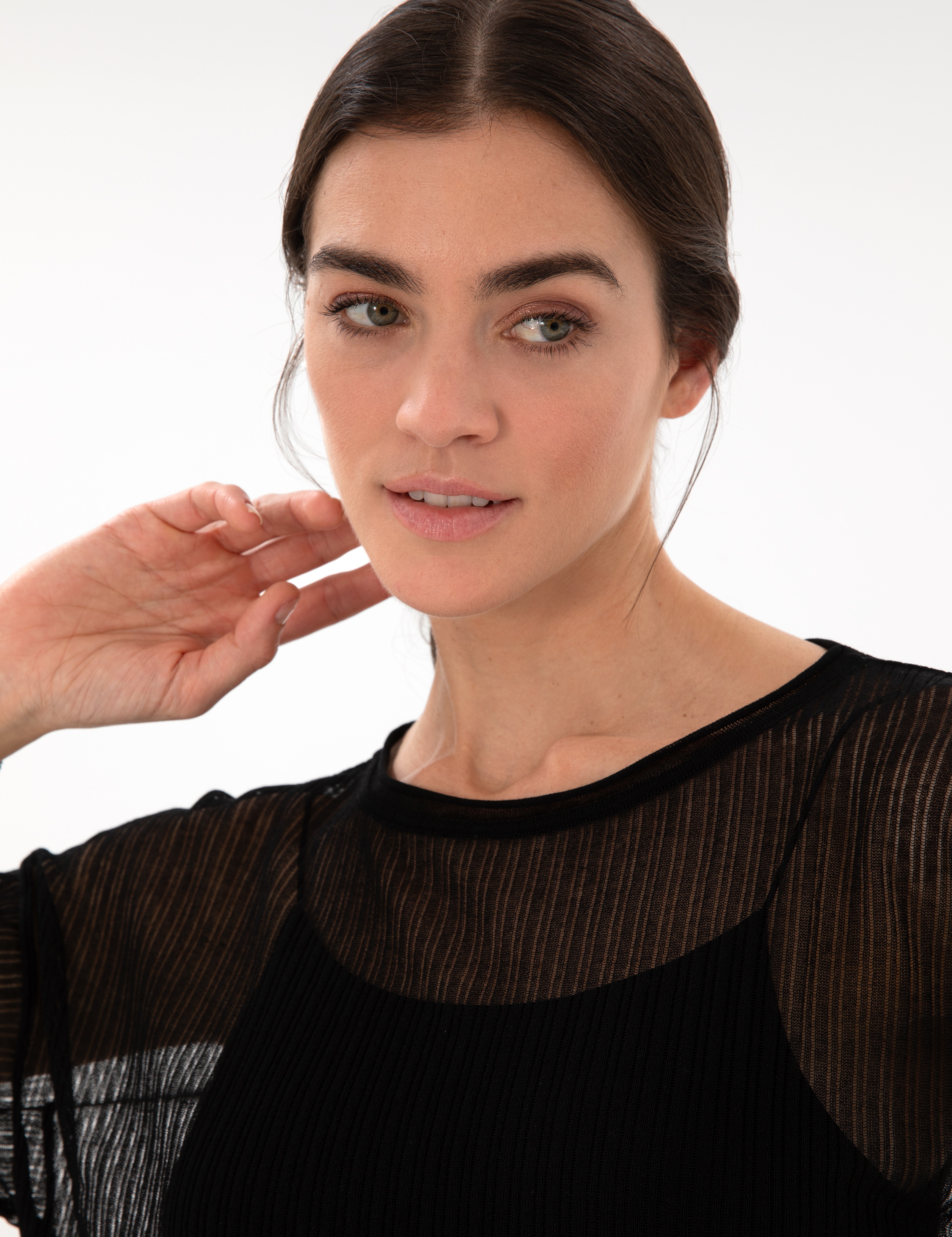 Siyah Oversize Kazak - Image 2