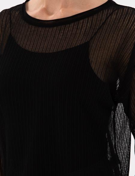 Siyah Oversize Kazak - 50305604010