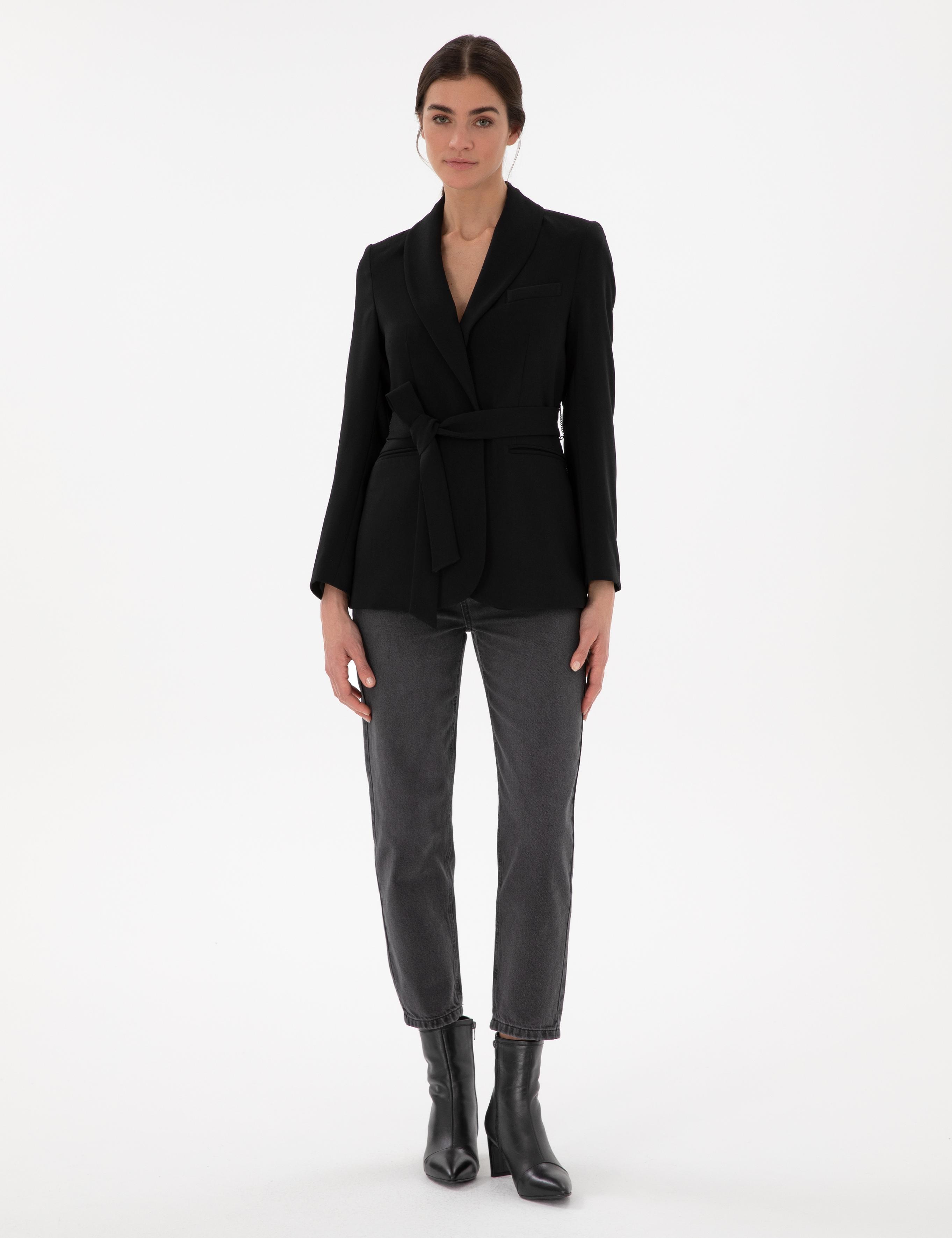 Siyah Regular Fit Ceket