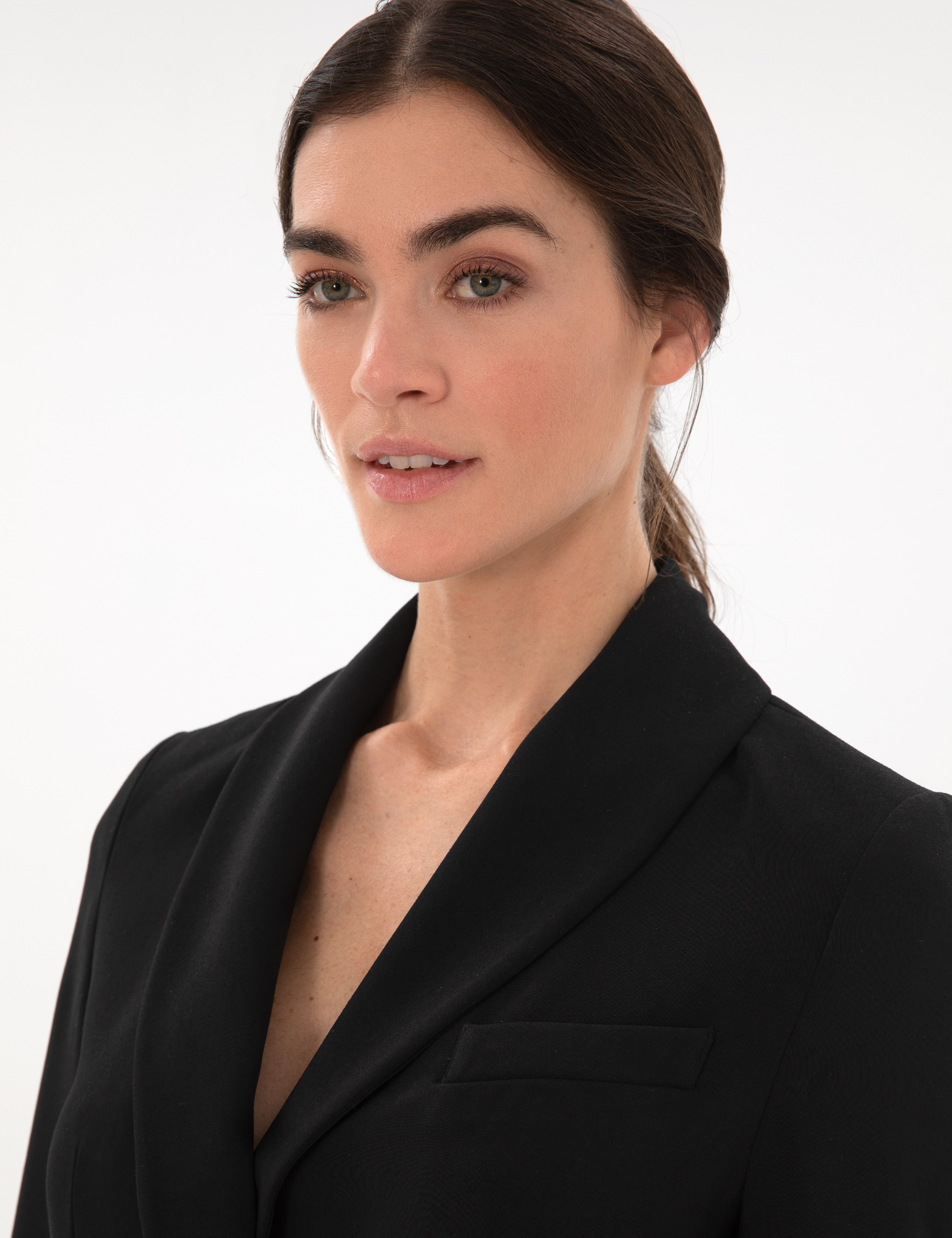 Siyah Regular Fit Ceket - Image 2