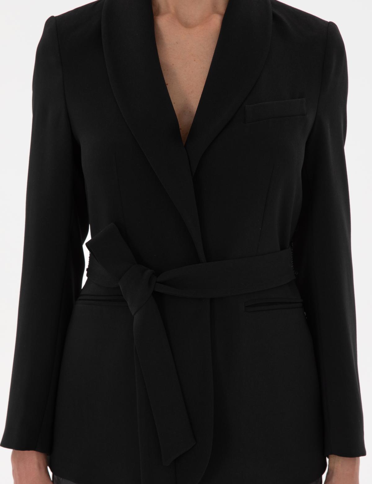 Siyah Regular Fit Ceket - 50290388018