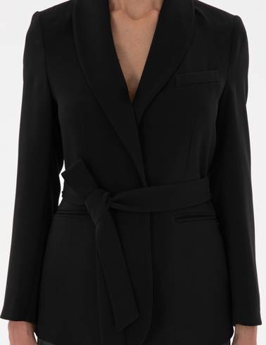 Siyah Regular Fit Ceket
