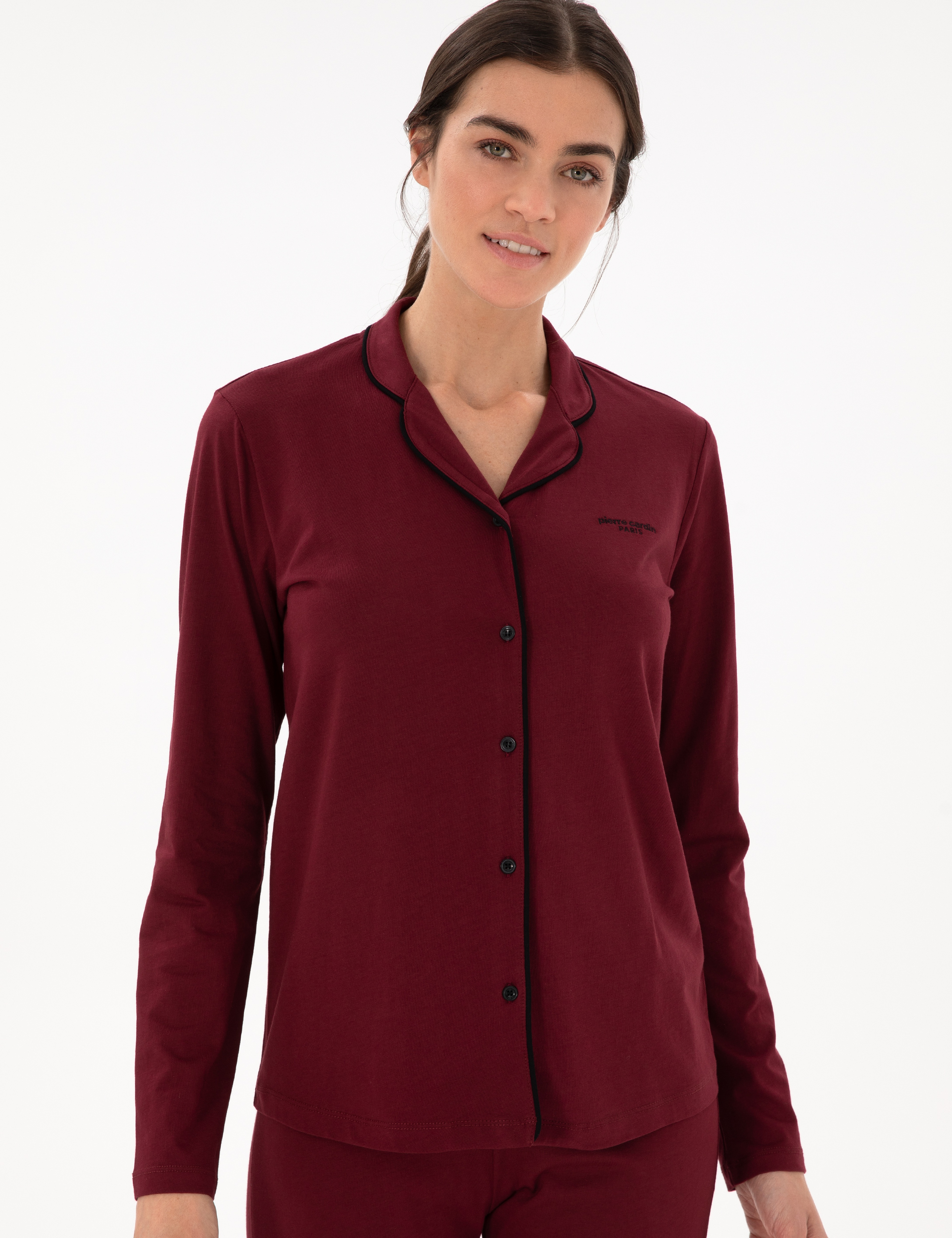 Bordo Pijama Takımı - Image 3