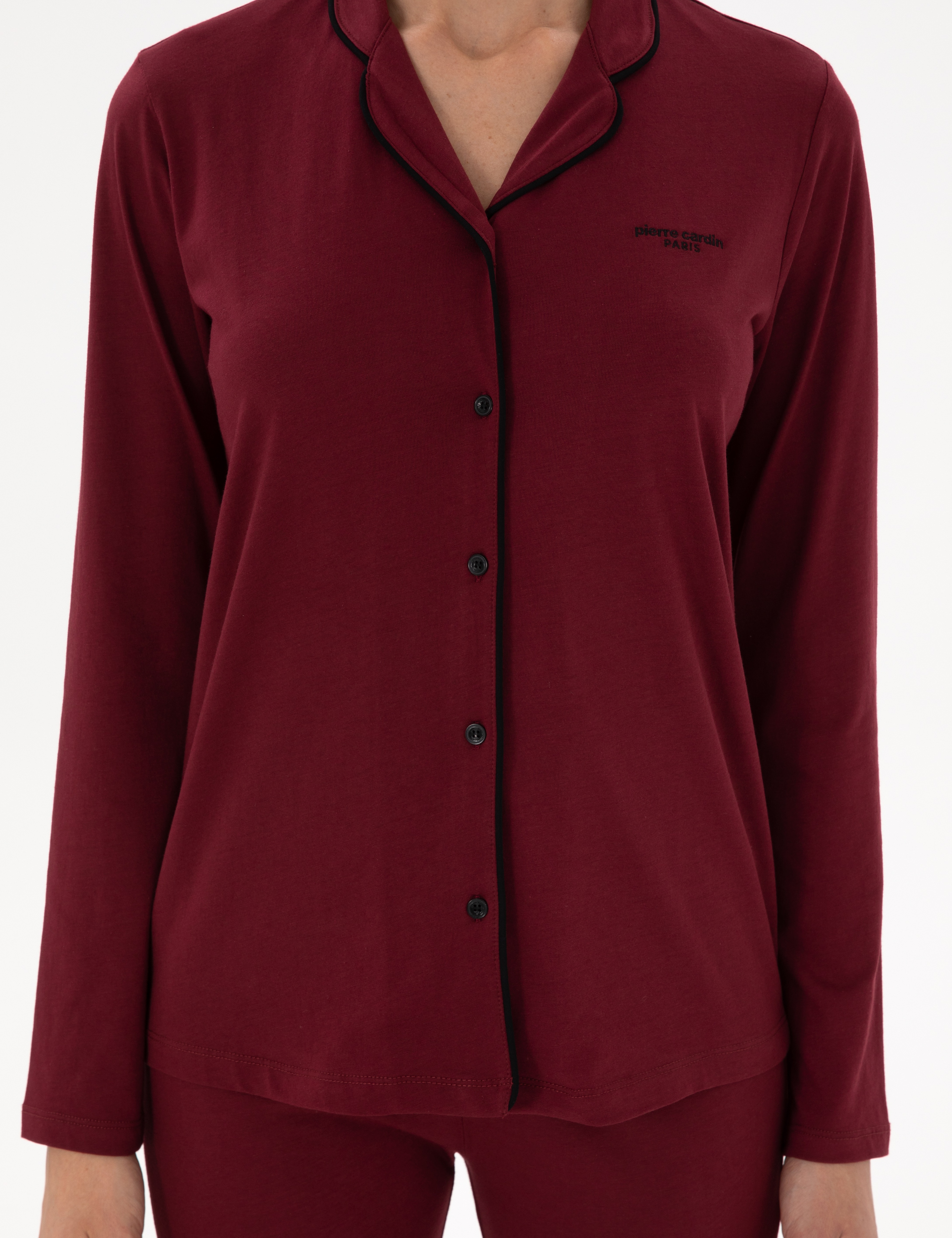 Bordo Pijama Takımı