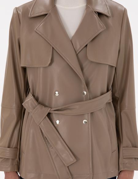 Vizon Regular Fit Suni Deri Mont - 50297363011