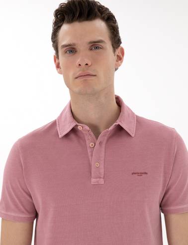 Gül Kurusu Slim Fit Tişört