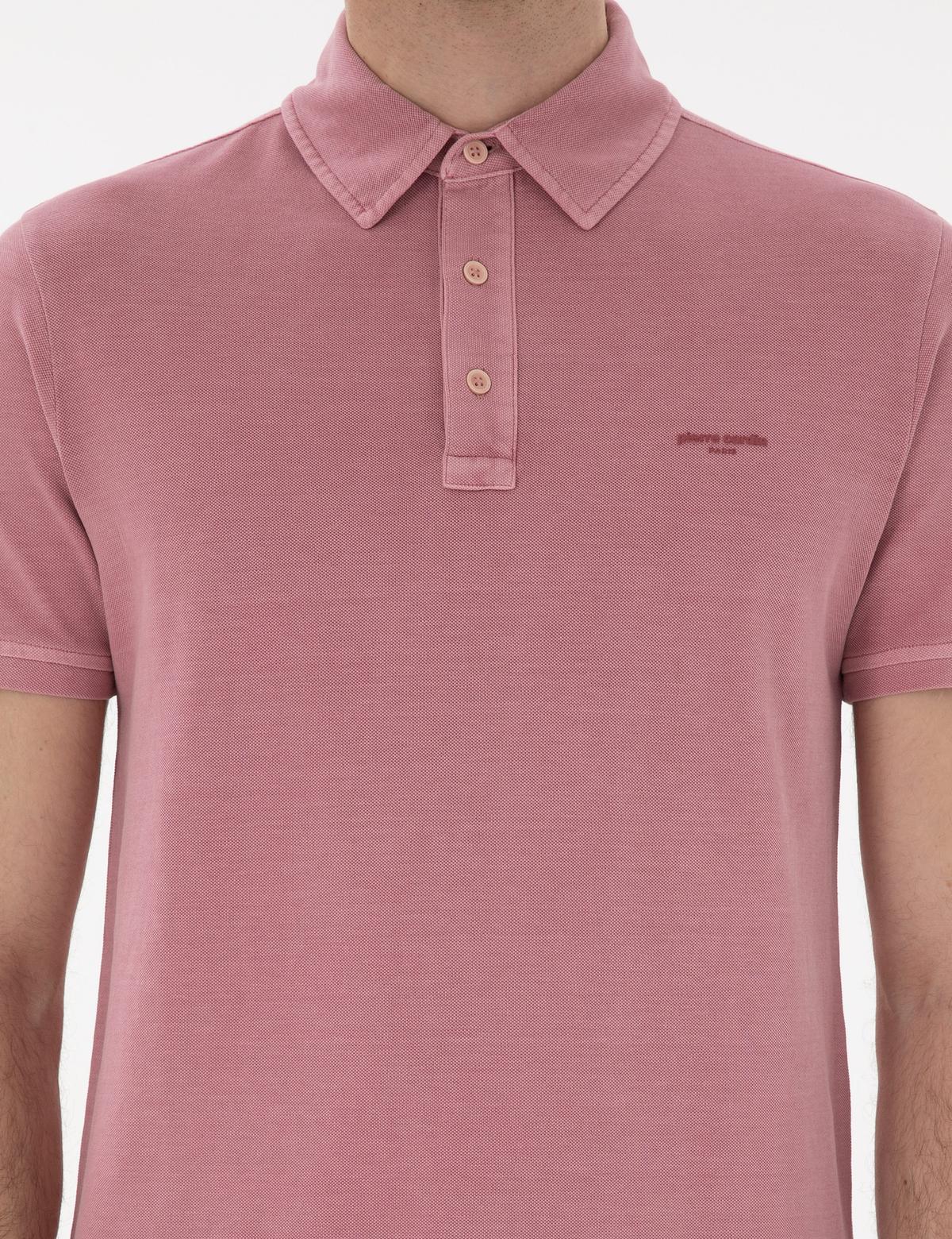 Gül Kurusu Slim Fit Tişört - 50285411087